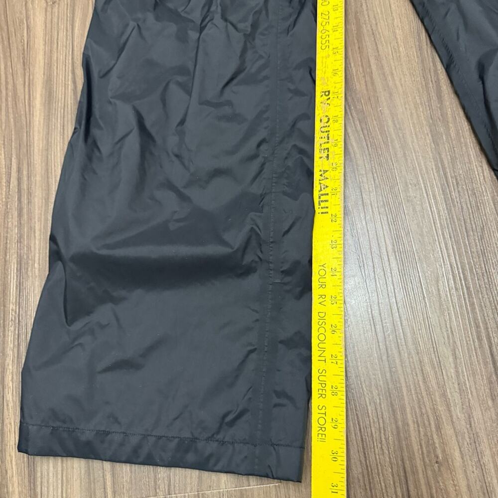 Columbia Pants Men M x 32" L Black Windbreaker Shell Hiking Omni Tech Rain - Picture 6 of 11